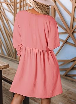 ワンピース overdue flair BABYDOLL MINI DRESS Breezy Charm Halter Babydoll Mini Dress | Windsor